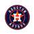 Houston Astros Laser Cut Steel Logo Statement Size-Navy Logo                             