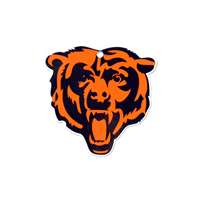 Chicago Bears Laser Cut Logo Steel Magnet-Bear Head Logo   