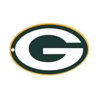 Green Bay Packers Laser Cut Logo Steel Magnet-Primary Logo    