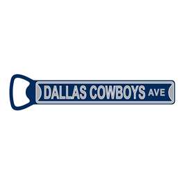 Dallas Cowboys  Steel Bottle Opener 7" Magnet   