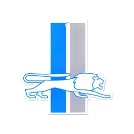 Detroit Lions Laser Cut Logo Steel Magnet-Retro White Logo                 