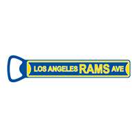 Los Angeles Rams  Steel Bottle Opener 7" Magnet   