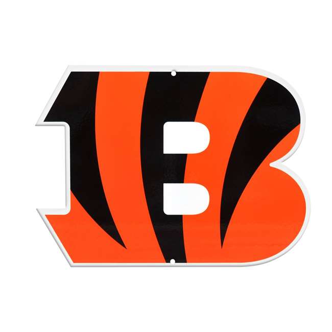 Cincinnati Bengals Laser Cut Steel Logo Spirit Size-Primary Logo