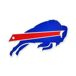Buffalo Bills Laser Cut Steel Logo Statement Size-Primary Logo   