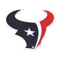 Houston Texans Laser Cut Steel Logo Statement Size-Primary Logo   