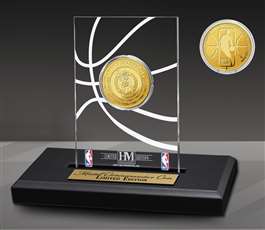 Boston Celtics 17-Time Gold Coin Acrylic Desk Top  