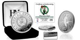 Boston Celtics Silver Mint Coin  