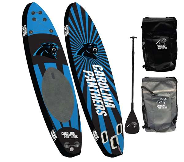 Carolina Football Panthers Inflatalbe Stand-Up Paddleboard iSUP Kit 