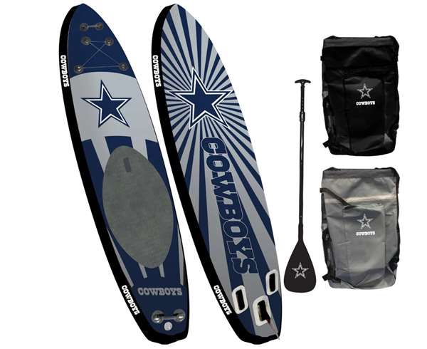 Dallas Football Cowboys Inflatalbe Stand-Up Paddleboard iSUP Kit 