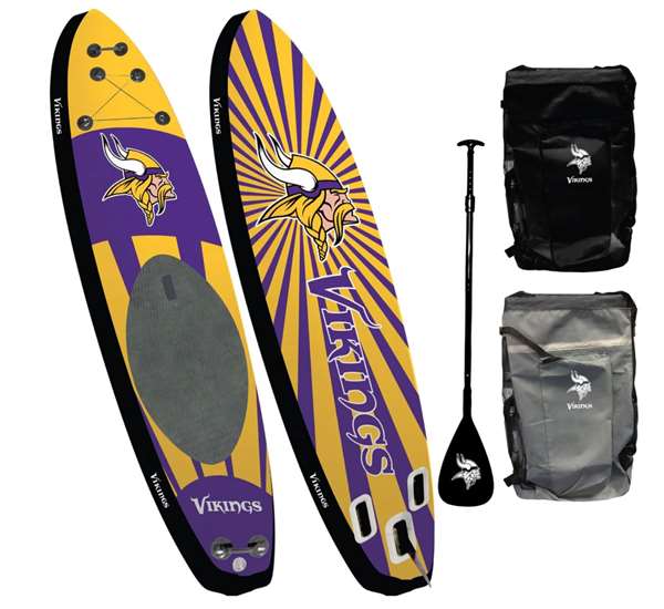 Minnesota Football Vikings Inflatalbe Stand-Up Paddleboard iSUP Kit 