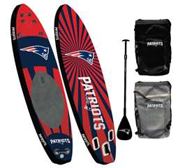 New England Football Patriots Inflatalbe Stand-Up Paddleboard iSUP Kit 