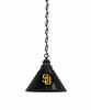 San Diego Padres Pendant Light with Black Fixture