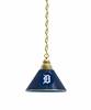 Detroit Tigers Pendant Light with Brass Fixture