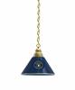 Milwaukee Brewers Pendant Light with Brass Fixture