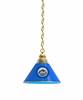 New York Mets Pendant Light with Brass Fixture