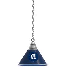 Detroit Tigers Pendant Light with Chrome FIxture