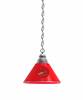 St. Louis Cardinals Pendant Light with Chrome FIxture