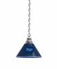 Tampa Bay Rays Pendant Light with Chrome FIxture