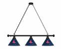 Boston Red Sox 3 Shade Billiard Light with Black Fixture