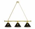 Pittsburgh Pirates 3 Shade Billiard Light with Brass Fixture