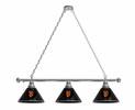 San Francisco Giants 3 Shade Billiard Light with Chrome FIxture