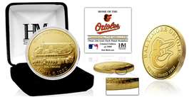 Baltimore Orioles "Stadium" Gold Mint Coin  