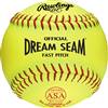 Rawlings ASA 12 inch Dream Seam High Density Cork Core Synthetic Softballs (C12RYSA) ( 1 Dozen Balls) 