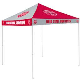 Ohio State University Buckeyes 2014 National Champions 9X9 Canopy Shelter Tent Tailgate - Logo