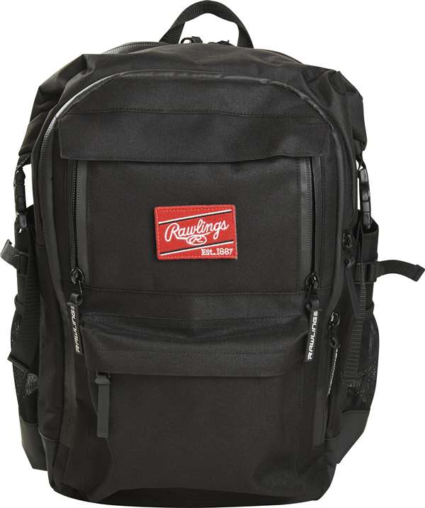 Rawlings Coaches Baseball Backpack BLACK