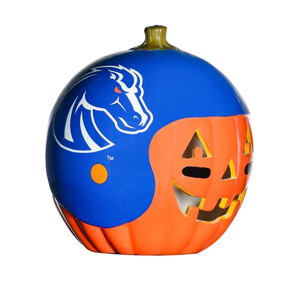 Boise State University Broncos Ceramic Pumpkin Helmet  