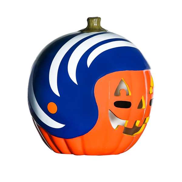 Memphis Tigers Ceramic Pumpkin Helmet  