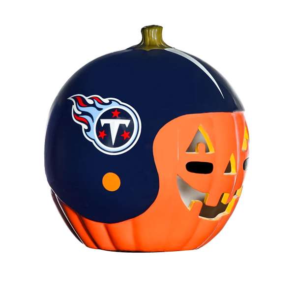 Tennessee Titans Ceramic Pumpkin Helmet