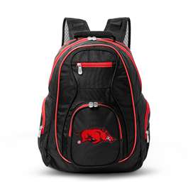 Arkansas Razorbacks 19" Premium Backpack W/ Colored Trim L708