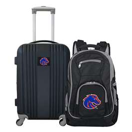 Boise State Broncos Premium 2-Piece Backpack & Carry-On Set L108