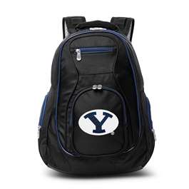 Brigham Young BYU Cougars 19" Premium Backpack W/ Colored Trim L708