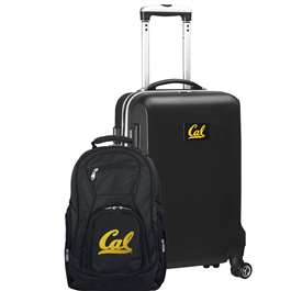 California Berkeley Bears Deluxe 2 Piece Backpack & Carry-On Set L104