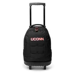 Connecticut UConn Huskies 18" Wheeled Toolbag Backpack L912