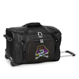East Carolina Pirates 22" Wheeled Duffel Bag L401
