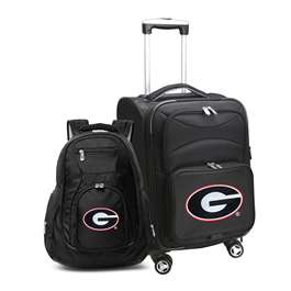 Georgia Bulldogs 2-Piece Backpack & Carry-On Set L102