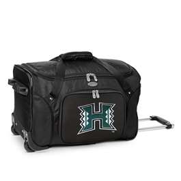 Hawaii Warriors 22" Wheeled Duffel Bag L401