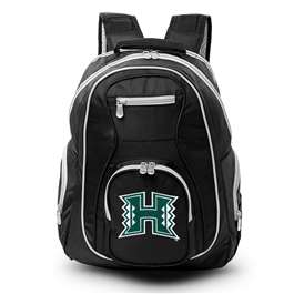 Hawaii Warriors 19" Premium Backpack W/ Colored Trim L708