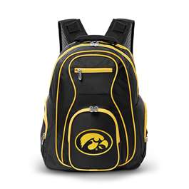 Iowa Hawkeyes 19" Premium Backpack W/ Colored Trim L708