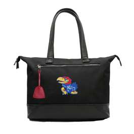 Kansas Jayhawks Laptop Tote Bag L415