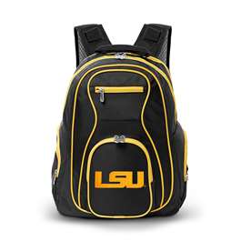 LSU Tigers 19" Premium Backpack W/ Colored Trim L708