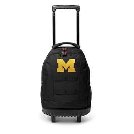 Michigan Wolverines 18" Wheeled Toolbag Backpack L912