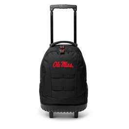 Mississippi Ole Miss Rebels 18" Wheeled Toolbag Backpack L912