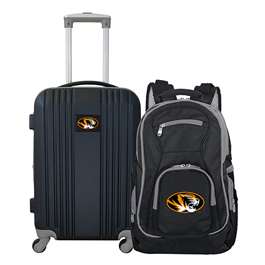 Missouri Tigers Premium 2-Piece Backpack & Carry-On Set L108