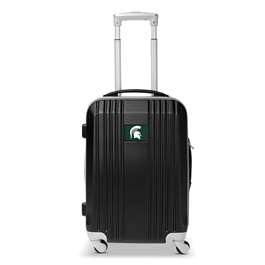 Michigan State Spartans 21" Carry-On Hardcase 2-Tone Spinner L208