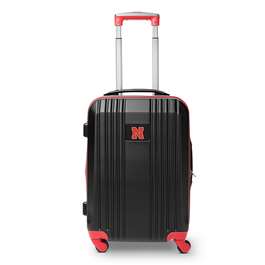 Nebraska Corn Huskers 21" Carry-On Hardcase 2-Tone Spinner L208