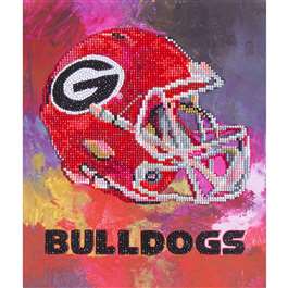 Georgia Bulldogs Diamond Painting Kraft Kit  